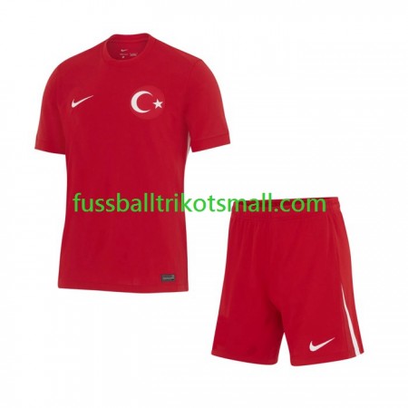 Fußballtrikots Türkei Kinder EURO 2024 Kurzarm Auswärts-trikot kaufen